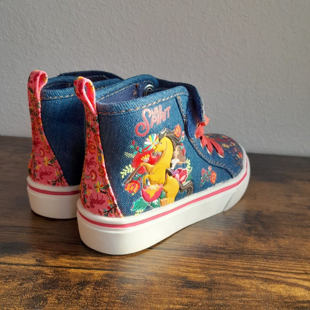 NWT Spirit High Top Sneakers- Toddler 11- High-tops- NEW Velcro - Picture 6 of 6